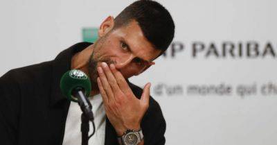 Roland Garros - Novak Djokovic - Tomas Machac - Alejandro Tabilo - ‘Low expectations and high hopes’ for Novak Djokovic at French Open - breakingnews.ie - France - Serbia