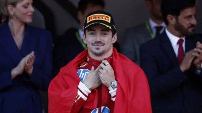 Leclerc pays tribute to late father on emotional day - channelnewsasia.com - Monaco - county Charles