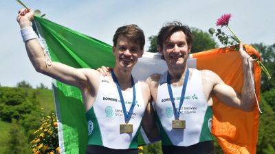 Bronze for Fintan McCarthy and Paul O'Donovan at World Cup II