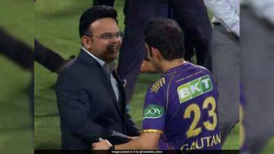 Gautam Gambhir Meets Jay Shah After IPL Final. Internet On Overdrive With India Coach Speculation