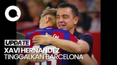 Xavi Bawa Barcelona Kalahkan Sevilla 2-1 di Laga Terakhirnya