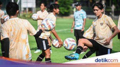Intip Latihan Timnas Putri Indonesia Jelang Laga Persahabatan Lawan Singapura