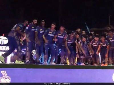 Watch: Shreyas Iyer Recreates Lionel Messi's Move To Celebrate KKR's IPL 2024 Triumph