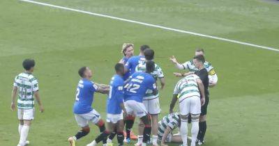 Unseen Mohamed Diomande fury as Rangers star dragged away by the shirt to avoid a Celtic rammy