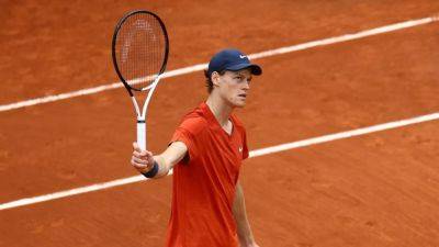 Roland Garros - Richard Gasquet - Christopher Eubanks - Sinner eases past Eubanks to reach French Open second round - channelnewsasia.com - France - Italy - Usa - Australia