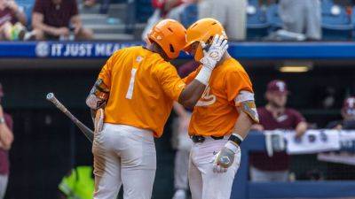 SEC champ Tennessee earns No. 1 seed for NCAA baseball tourney - ESPN