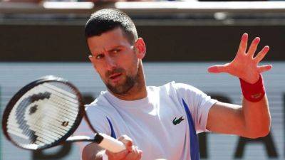 Roland Garros - Jannik Sinner - Djokovic doubters await as title defence begins at Roland Garros - channelnewsasia.com - France - Usa - Australia - India