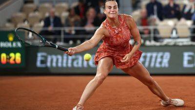 Iga Swiatek - Roland Garros - Tomas Machac - Aryna Sabalenka Eases At Rain-swept French Open, Alize Cornet's Career Ends - sports.ndtv.com - Russia - France - Australia - Belarus - Czech Republic - county Geneva