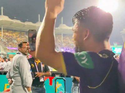 Watch: Rishabh Pant Joins KKR Celebrations After IPL 2024 Win. Chat With Rinku Singh Is Viral