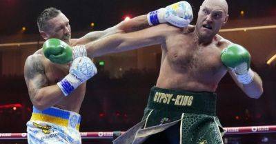 Oleksandr Usyk-Tyson Fury rematch to take place on December 21st in Riyadh