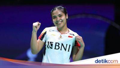 Gregoria Mariska Tunjung - Gregoria Pecah Telur atas Ratchanok Intanon - sport.detik.com - Japan - Indonesia - Thailand