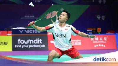 Anthony Ginting - Thomas Cup - Thomas Cup 2024: Anthony Ginting Menang, Indonesia Ungguli Korsel 1-0 - sport.detik.com - Indonesia