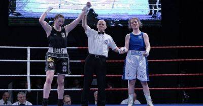 Third time lucky for Renton boxing star Caitlin Kelly as she wins Scottish title