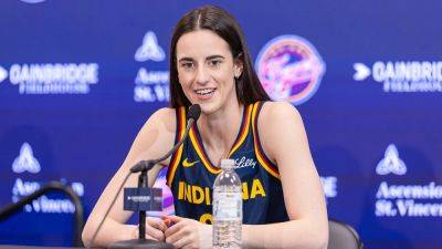 Caitlin Clark - Michael Conroy - Fever’s Caitlin Clark says flying commercial will be ‘an adjustment’ as debate on WNBA flights is reignited - foxnews.com - state Indiana - state Texas - county Dallas - state Iowa - county Worth