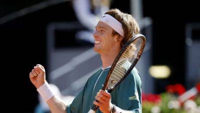 Rublev eases past Fritz to reach Madrid Open final