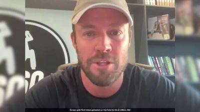 "It's A Shame": AB De Villiers On Racial Quota Chatter Around South Africa's T20 World Cup Squad