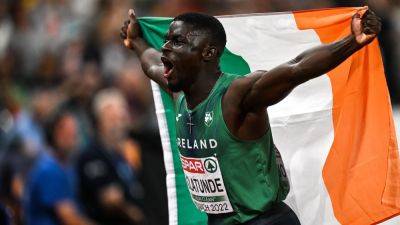 Israel Olatunde, Louise Shanahan and Chris O'Donnell added to European Championships team; Luke McCann is listed as 'not entered'