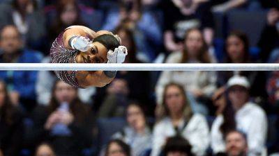 Gabby Douglas' bid for 3rd Olympics comes to disappointing end