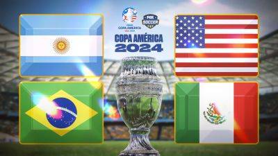 Lionel Messi - Copa America - 2024 Copa América odds, picks: Argentina, Brazil remain favorites - foxnews.com - Brazil - Colombia - Usa - Argentina - Mexico - Canada - Panama - Venezuela - state North Carolina - state Texas - county Arlington - Chile - Ecuador - Jamaica - Uruguay - state New Jersey - Costa Rica - Paraguay - county Rutherford - Peru - Bolivia