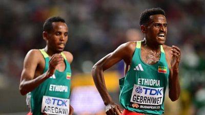 Ethiopian Gebrhiwet narrowly misses world record in Diamond League win - channelnewsasia.com - Britain - Usa - Norway - South Africa - Ethiopia - Cameroon - Japan - county Miller - county Brown - county Christian - Jamaica - county Williams - Uganda