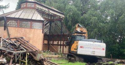 'This is soul destroying... it seems pointless they have done this': Beloved building torn down by the council
