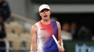 Naomi Osaka - Iga Swiatek - Roland Garros - Marie Bouzkova - Birthday girl Swiatek swats aside Bouzkova to reach French Open last 16 - channelnewsasia.com - France - Czech Republic