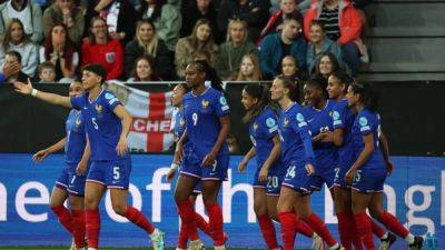 France beat holders England 2-1 to stay top of Euro 2025 qualifying group