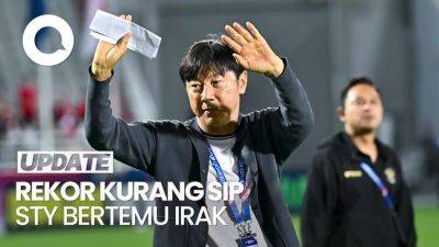 Catatan Buruk Shin Tae-yong Bertemu Irak Berlanjut - sport.detik.com