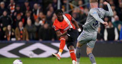 Elijah Adebayo earns Luton valuable point against Everton with superb equaliser