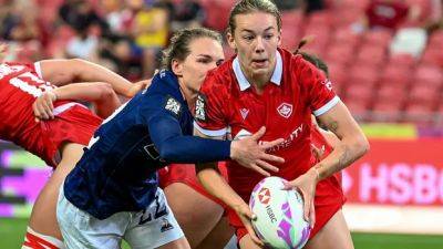 Canadian rugby women shut out by France in Singapore 7s Cup quarterfinal - cbc.ca - Britain - France - Spain - Argentina - Australia - Canada - Ireland - New Zealand - Singapore - Fiji - county Canadian - Samoa