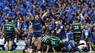 Lowe hat-trick helps Leinster into European Champions Cup final