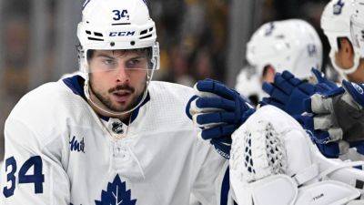 Maple Leafs' Auston Matthews in, Joseph Woll out for Game 7 - ESPN