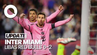 Lionel Messi - Luis Suarez - Gol-gol Suarez Hat-trick ke Gawang Red Bulls, Messi 5 Assist - sport.detik.com - New York