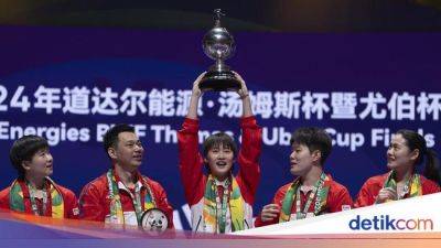 Tambah Koleksi Juara Uber Cup, China Semakin Sulit Terkejar - sport.detik.com - China - Indonesia