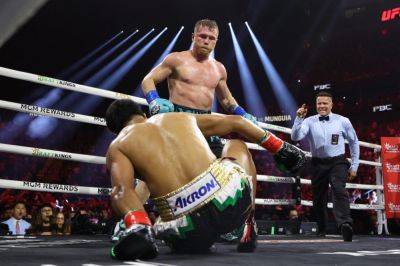 Christian Petersen - Undisputed champion ‘Canelo’ Alvarez hands Munguia first defeat - guardian.ng - Mexico - county Christian - state Nevada