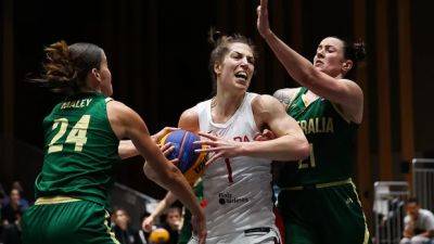 Last-chance qualifier to decide Canada's Olympic fate in women's 3x3 basketball - cbc.ca - France - Germany - Netherlands - Usa - Australia - Canada - China - Hungary - Japan - Azerbaijan - Kenya - state Massachusets