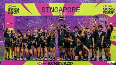 Paris Olympics - New Zealand send Olympics warning after twin wins at Singapore Rugby Sevens - channelnewsasia.com - Britain - Usa - Argentina - Australia - South Africa - Ireland - New Zealand - Hong Kong - Singapore