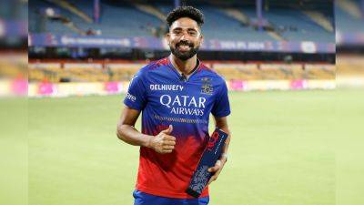 Mohammed Siraj - Royal Challengers Bengaluru - Gujarat Titans - "Had Immense Pain In My Stomach": Mohammed Siraj's Big Revelation After RCB's Win Over GT - sports.ndtv.com - Usa - India