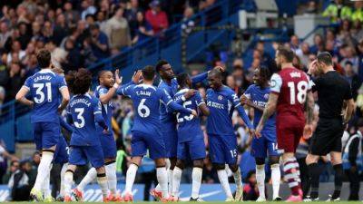 Conor Gallagher - Cole Palmer - Alphonse Areola - Nicolas Jackson - Chelsea lift European chances with 5-0 drubbing of West Ham - channelnewsasia.com