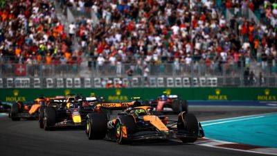 Lando Norris claims maiden Grand Prix win in Miami to end Max Verstappen's streak