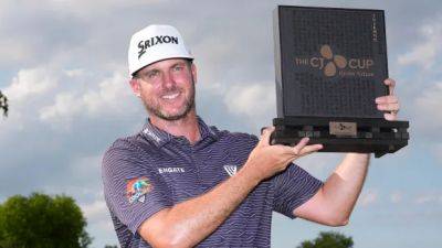 Canada's Taylor Pendrith wins Byron Nelson for 1st PGA Tour victory