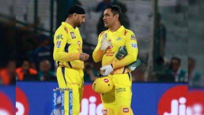 Star Sports - Punjab Kings - Harbhajan Singh - "MS Dhoni Shouldn't Play If...": Harbhajan Singh Delivers Brutal Verdict On CSK Star - sports.ndtv.com - India - county Mitchell