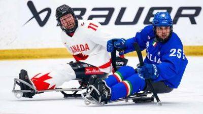 Canada wins 2nd in a row, blanking Italy in Para ice hockey worlds in Calgary - cbc.ca - Italy - Usa - Canada - China - Japan - South Korea - county Canadian - Slovakia