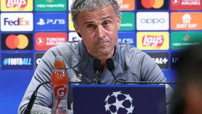 PSG coach Luis Enrique urges ‘calm’ in Dortmund Champions League decider