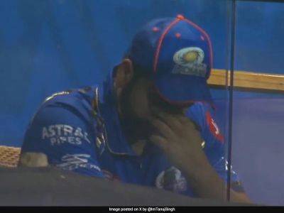Rohit Sharma - Sunrisers Hyderabad - Watch: Rohit Sharma's MI Dugout Video From IPL 2024 Match Against SRH Triggers Big Speculations - sports.ndtv.com - India