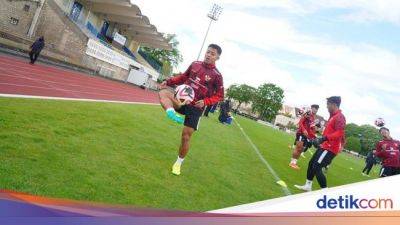Jelang Lawan Guinea, Indonesia U-23 Adaptasi Cuaca Dingin-Latihan Ringan