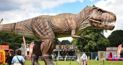 Dinosaurs are taking over Heaton Park this summer - manchestereveningnews.co.uk - county Park
