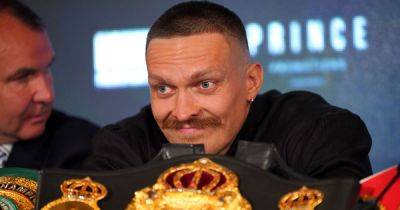 Oleksandr Usyk fires brutal two-word message to Jake Paul ahead of Mike Tyson fight
