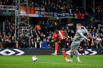 Adebayo rescues struggling Luton in draw against Everton to keep survival hopes alive