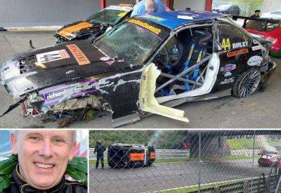 Rod Birley ‘thankful to be alive’ after 120mph crash at Brands Hatch GT World Challenge Europe meeting - kentonline.co.uk